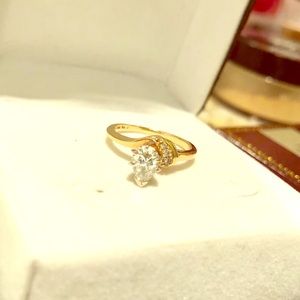 14K Gold Engagement Ring